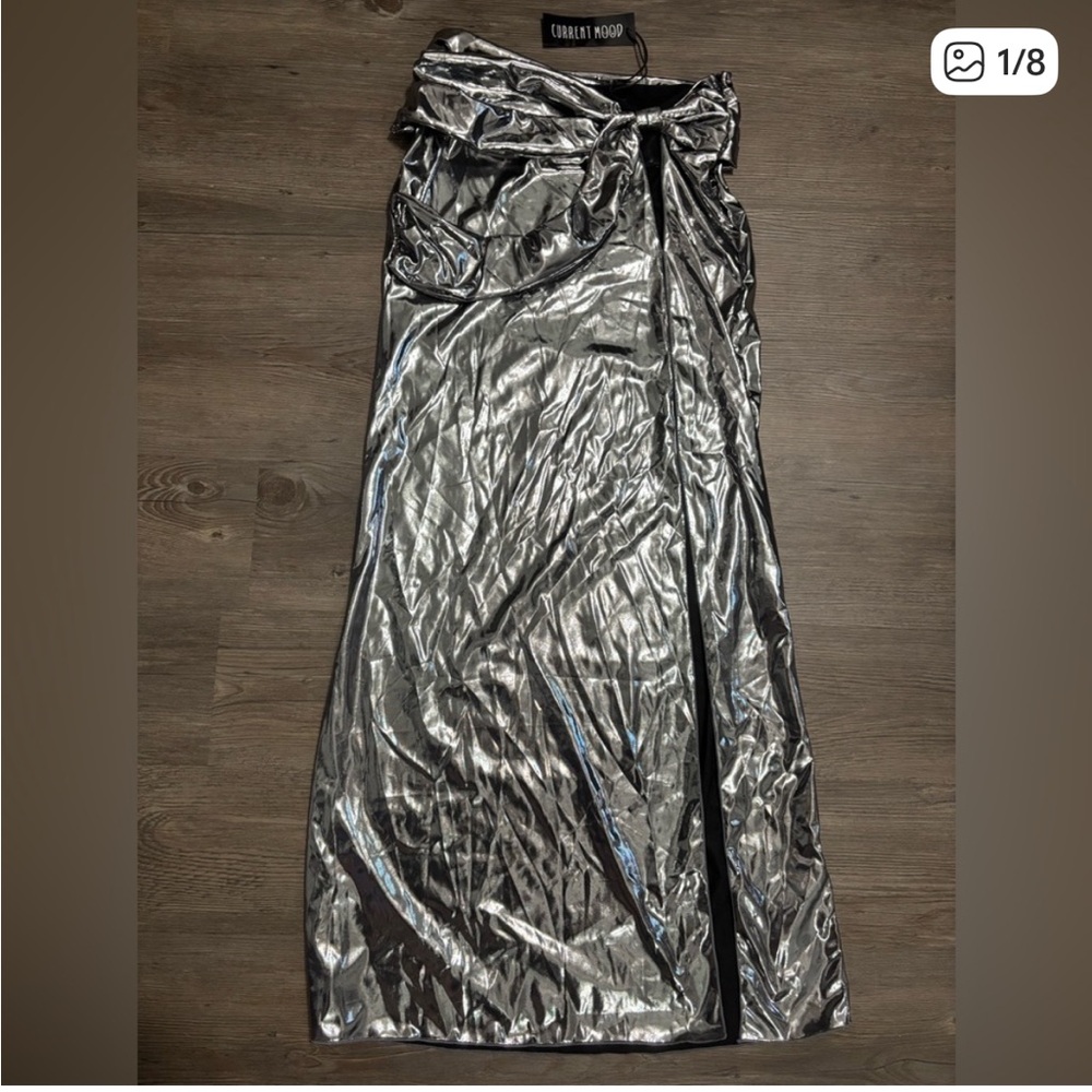 NWT Dolls Kill / Current Mood Flashy Event Maxi Skirt
